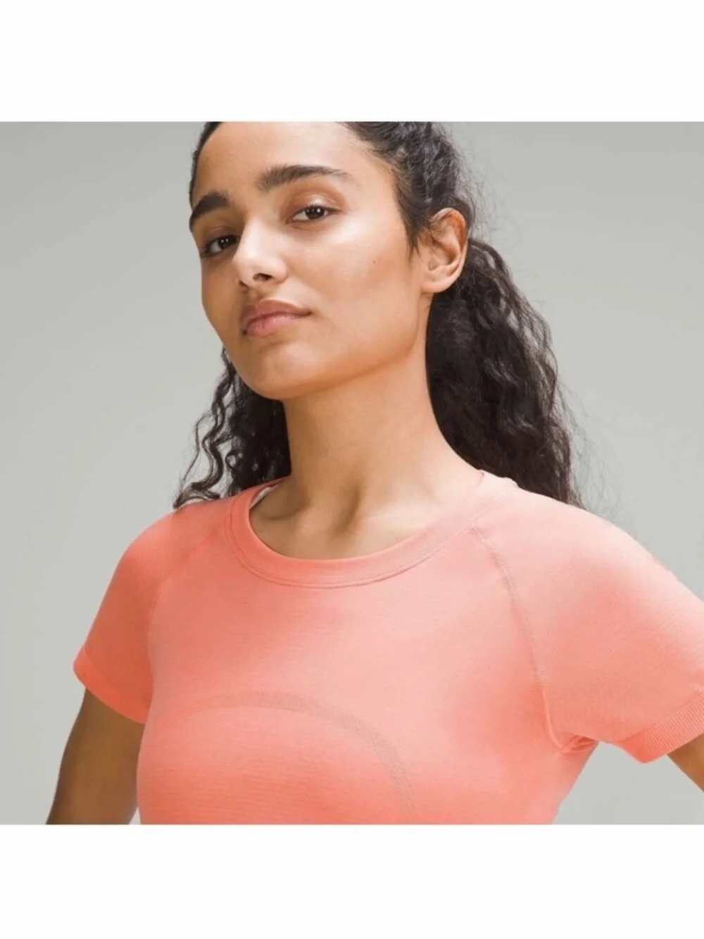 Lululemon Swiftly Tech Short Sleeve Shirt 2.0 in Coral